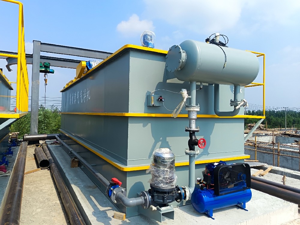 氣浮機在餐具清潔廢水處理中的應用